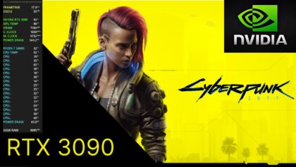 Cyberpunk 2077 benchmark part 1