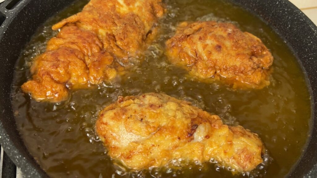 Crispy fried chicken recipe cooking