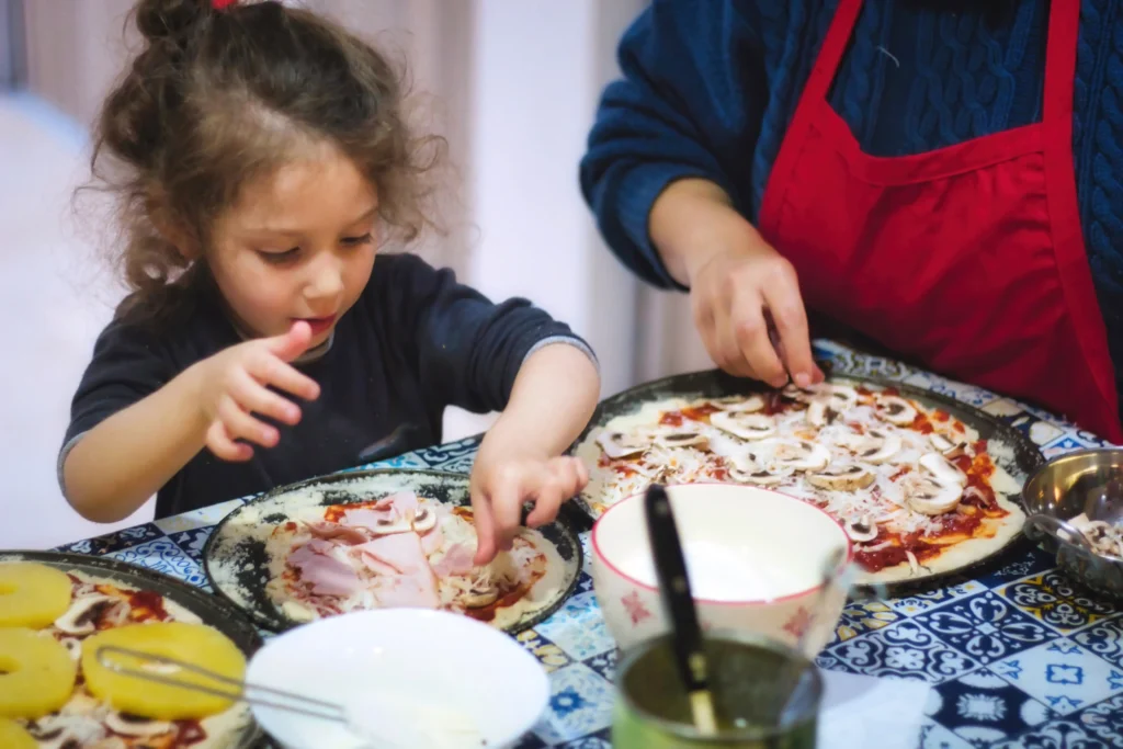best air fryers for making pizza at home family making pizza