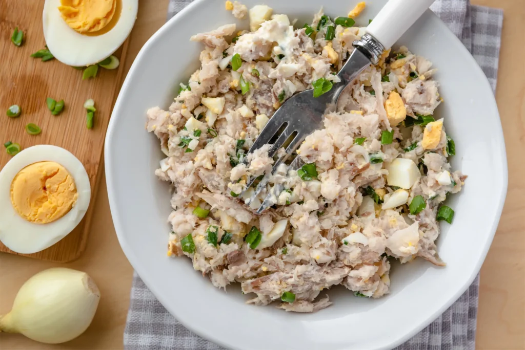 homemade mayonnaise recipe in checken salad