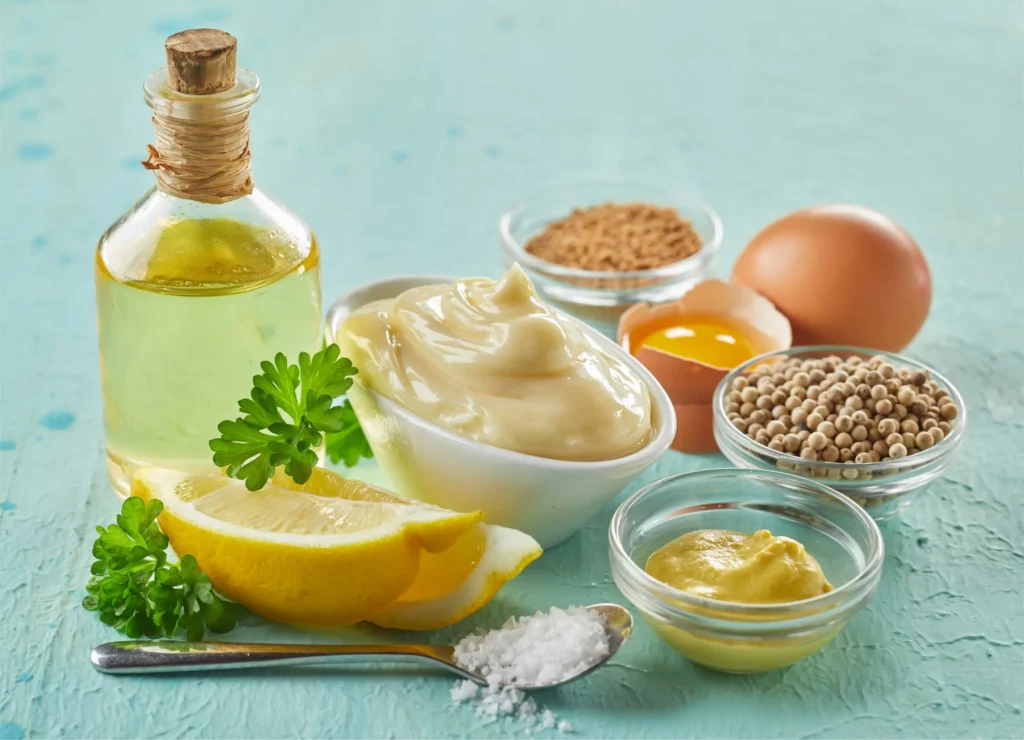 Homemade Mayonnaise recipe ingredients