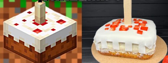 video game cookbook minecraft cake recipe-1